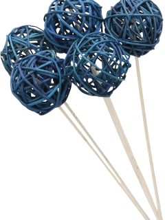 Lata Ball on Stem Blue GDF48410