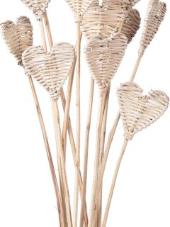 Lata Heart on 50 cm Stem