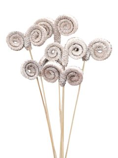 Palm Ring White Wash on Stem GDF44258