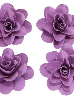 Wood Petal Deco Rose Lavender